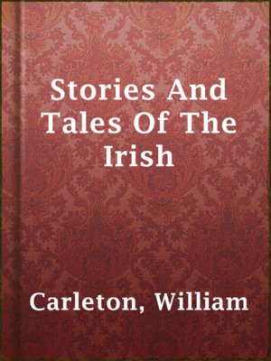 cover image of Stories And Tales Of The Irish